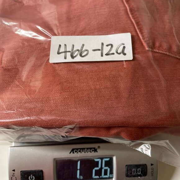 Soft Surroundings Womens Orange Ultimate Denim Pull On Slim Leg Jeans Size M - Picture 9 of 9